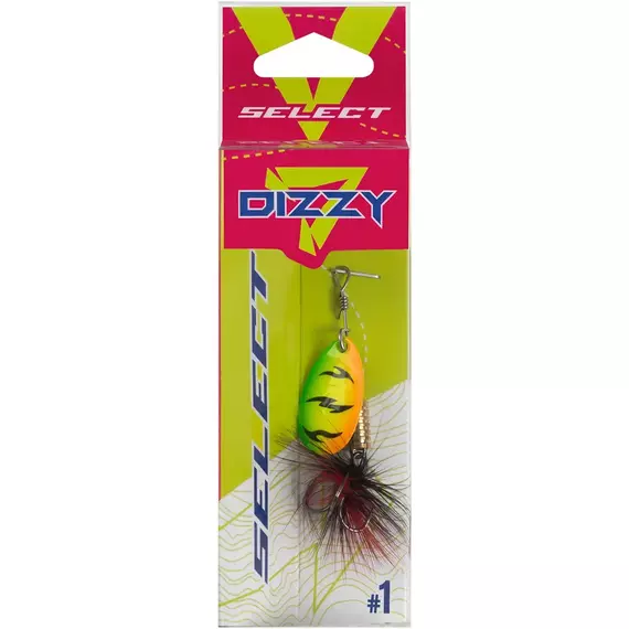 Блешня Select Dizzy №1 2.6g #10 (заглиблення 0.3-0.8м), Вага блешні: 2.6g, Колір блешні: 10, фото , изображение 2
